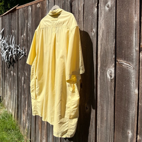 Exofficio yellow button down shirt size XXL - Picture 9 of 13